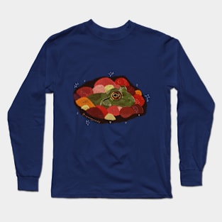 Frog and cranberries Long Sleeve T-Shirt